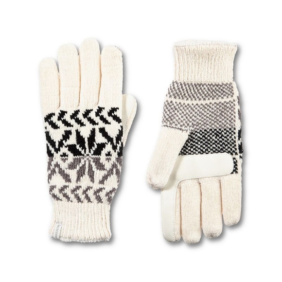 Women's Isotoner Lined Chenille Snowflake Gloves - Picture 1 of 5